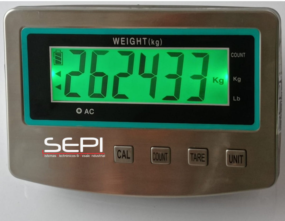 INDICADOR ELECTRÓNICO COMERCIAL SOLO PESO TCS-028
